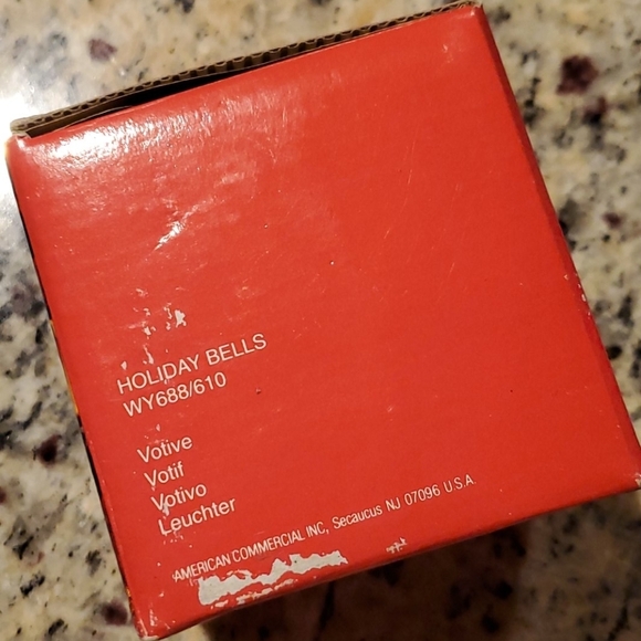 STUDIO NOVA Clear etched Glass Votive holder - Picture 2 of 8